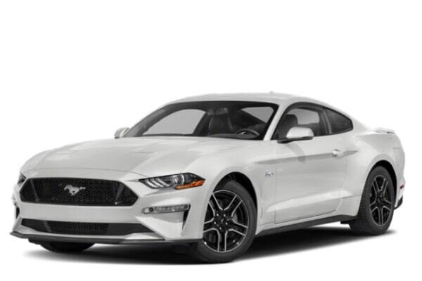 Ford Mustang Coupe White EcoBoost Premium 