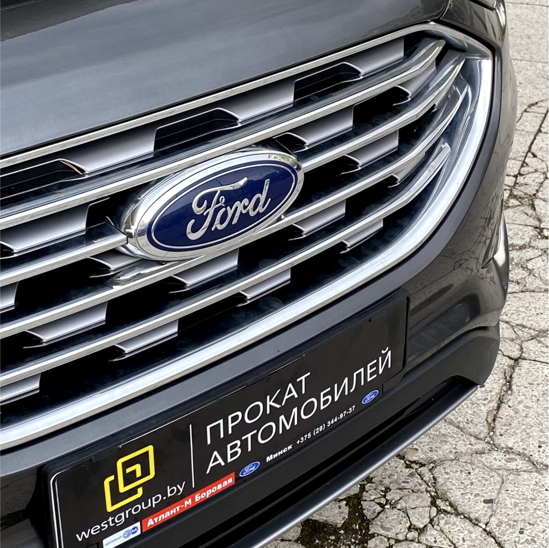 Аренда  Ford EDGE 2.0 EcoBlue AT Titanium  6 класса 2018-2020 года в городе Минск от 84 $/сутки,  двигатель: Бензин , объем 2.0 EcoBlue литров, КАСКО (Мультидрайв), без водителя, вид 3 - West Group