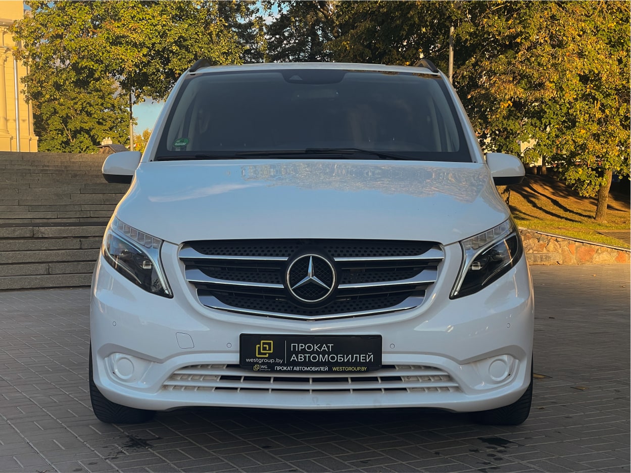 Аренда  Mercedes Benz Vito 116 CDI AT Extra Long Select 8+1  7 класса 2018-2020 года в городе Минск от 85 $/сутки,  двигатель: ДТ , объем 2.1 литров, КАСКО (Мультидрайв), без водителя, вид 3 - West Group