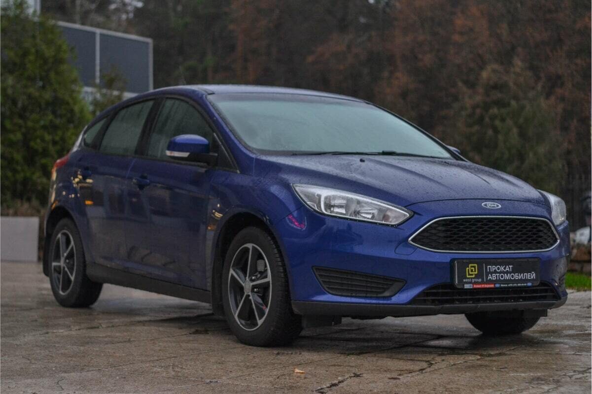 Аренда  Ford Focus III III MT Trend Hatch  0 класса 2020 года в городе Минск от 32 $/сутки,  двигатель: Бензин , объем 1.6 литров, КАСКО (Мультидрайв), без водителя, вид 1 - West Group
