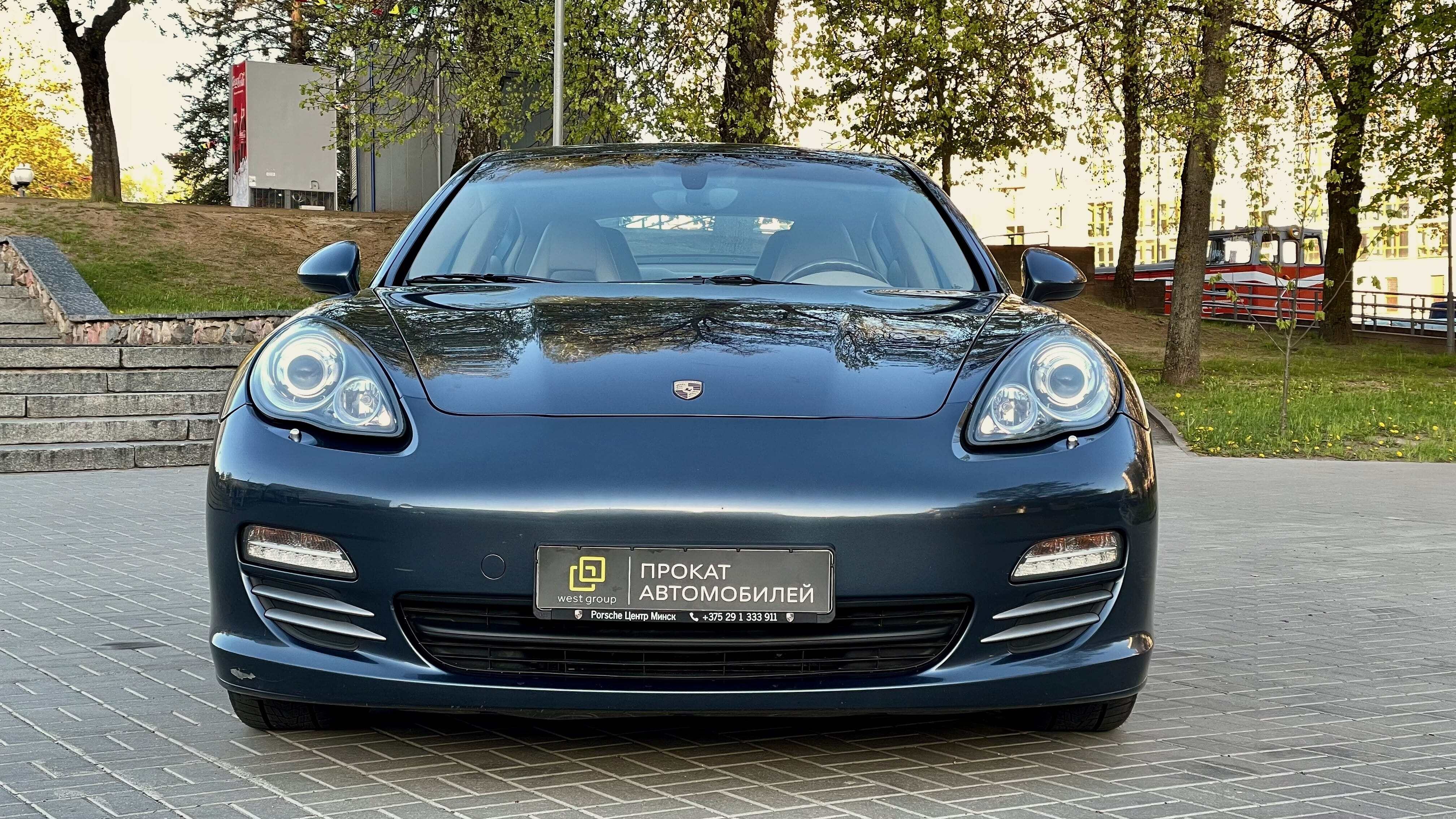 Аренда  Porsche Panamera 4s  4 класса 2010 года в городе Минск от 180 $/сутки,  двигатель: Бензин , объем 4.8 литров, КАСКО (Мультидрайв), без водителя, вид 2 - West Group