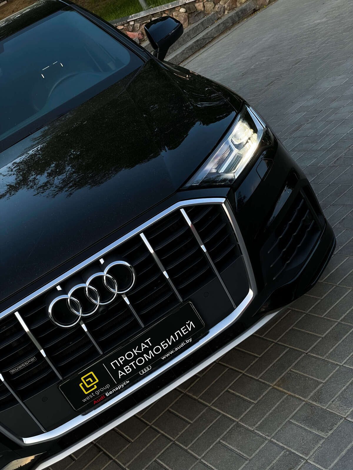 Аренда  Audi Q7 quattro tiptronic  6 класса 2022 года в городе Минск от 280 $/сутки,  двигатель: ДТ , объем 3.0 литров, КАСКО (Мультидрайв), без водителя, вид 10 - West Group