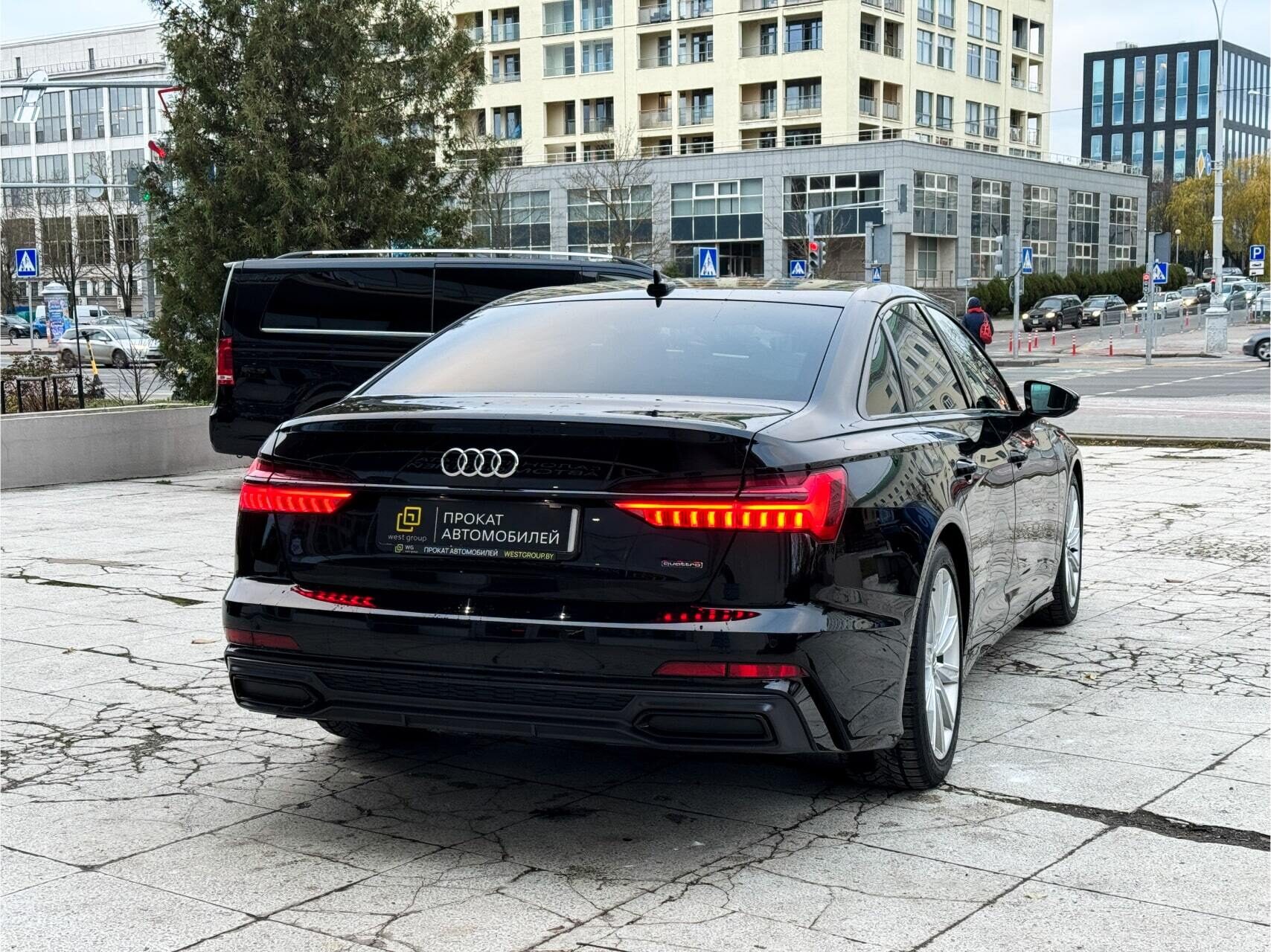 Аренда  Audi A6 C8 S-line Quattro  3 класса 2019-2023 года в городе Минск от 124 $/сутки,  двигатель: ДТ , объем 2.0 литров, КАСКО (Мультидрайв), без водителя, вид 8 - West Group