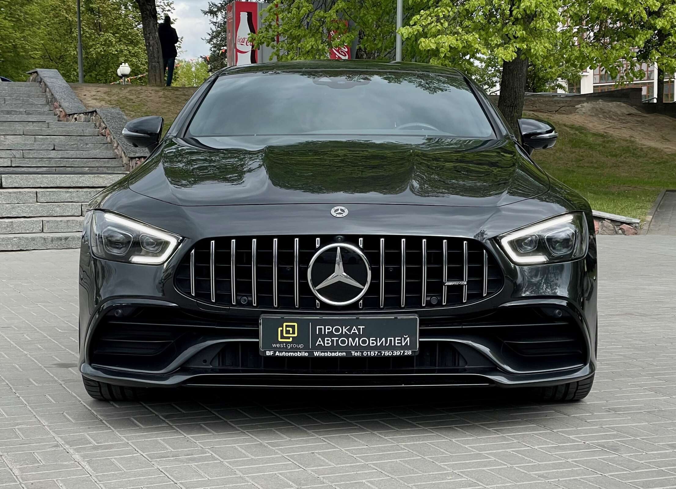 Аренда  Mercedes benz AMG GT 43 4MATIC+  4 класса 2020 года в городе Минск от 420 $/сутки,  двигатель: Бензин , объем 3.0 литров, КАСКО (Мультидрайв), без водителя, вид 4 - West Group