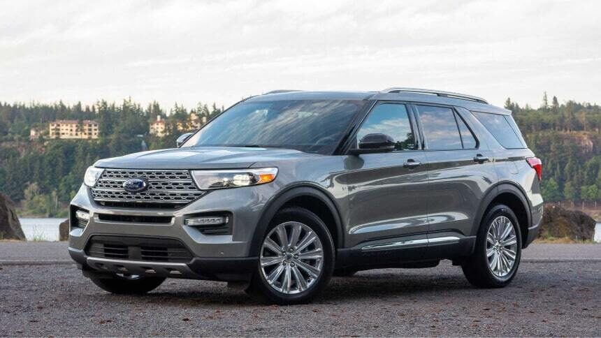 Аренда  Ford Explorer XLT 2021 4WD 7 Seats  6 класса 2021 года в городе Минск от 103 $/сутки,  двигатель: Бензин , объем 2.3 EcoBoost литров, КАСКО (Мультидрайв), без водителя, вид 1 - West Group