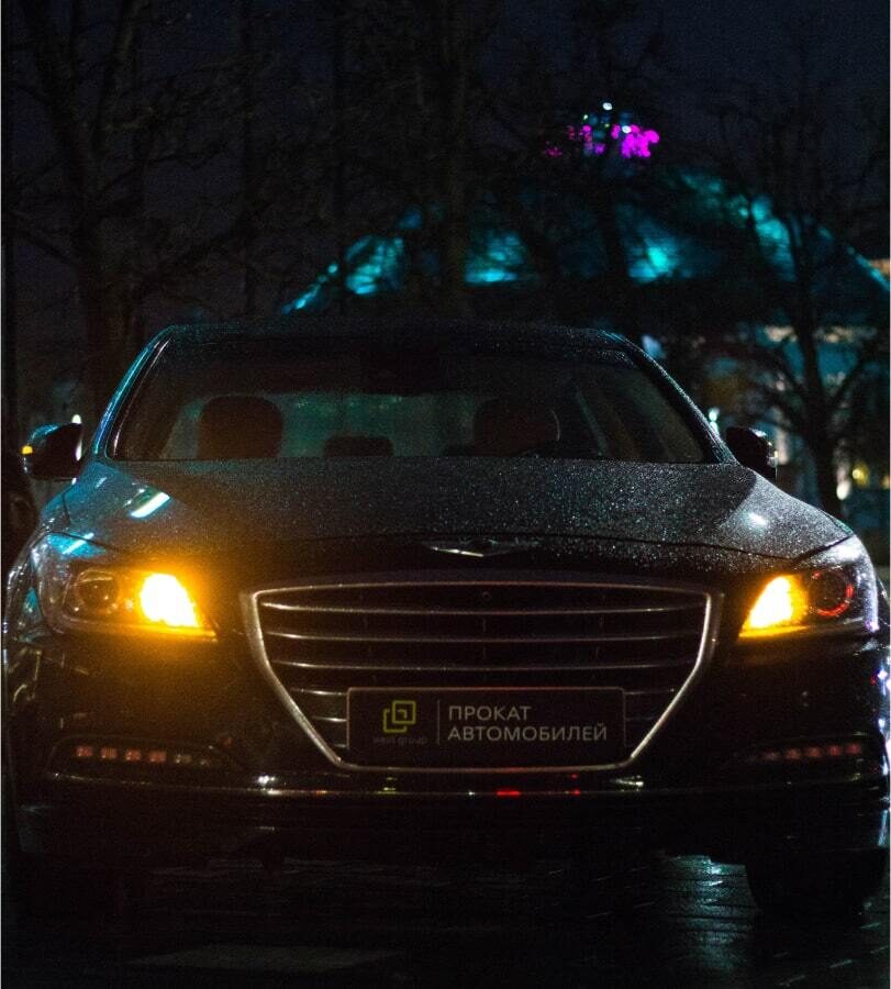 Аренда  Hyundai Genesis G80   3 класса 2016 года в городе Минск от 63 $/сутки,  двигатель: Бензин , объем 2.0 литров, КАСКО (Мультидрайв), без водителя, вид 6 - West Group
