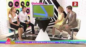 Интервью для телеканала "Беларусь 2"