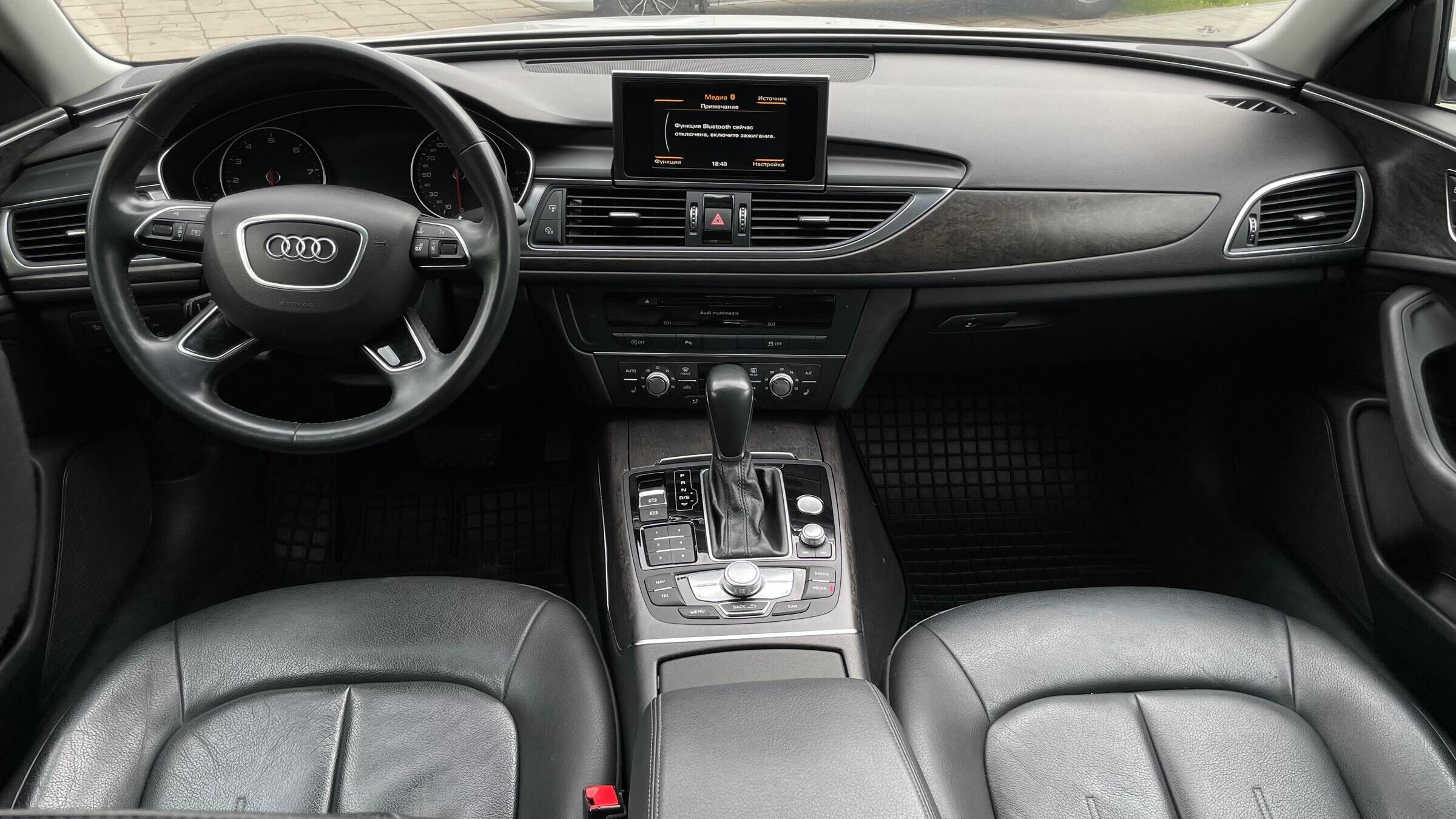 Аренда  Audi A6 C7  3 класса 2018 года в городе Минск от 85 $/сутки,  двигатель: Бензин , объем 1.8 литров, КАСКО (Мультидрайв), без водителя, вид 6 - West Group