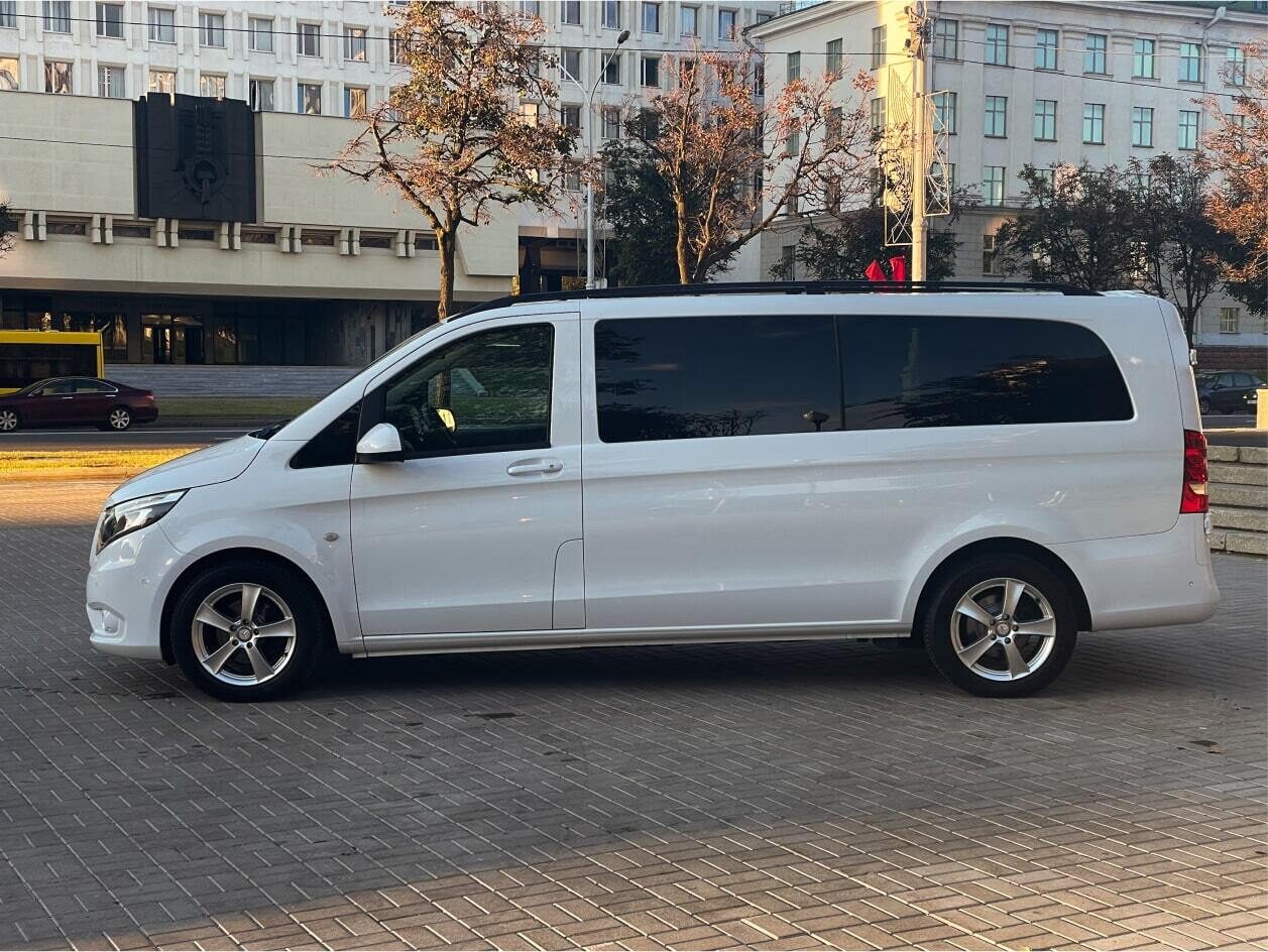 Аренда  Mercedes Benz Vito 116 CDI AT Extra Long Select 8+1  7 класса 2018-2020 года в городе Минск от 85 $/сутки,  двигатель: ДТ , объем 2.1 литров, КАСКО (Мультидрайв), без водителя, вид 2 - West Group